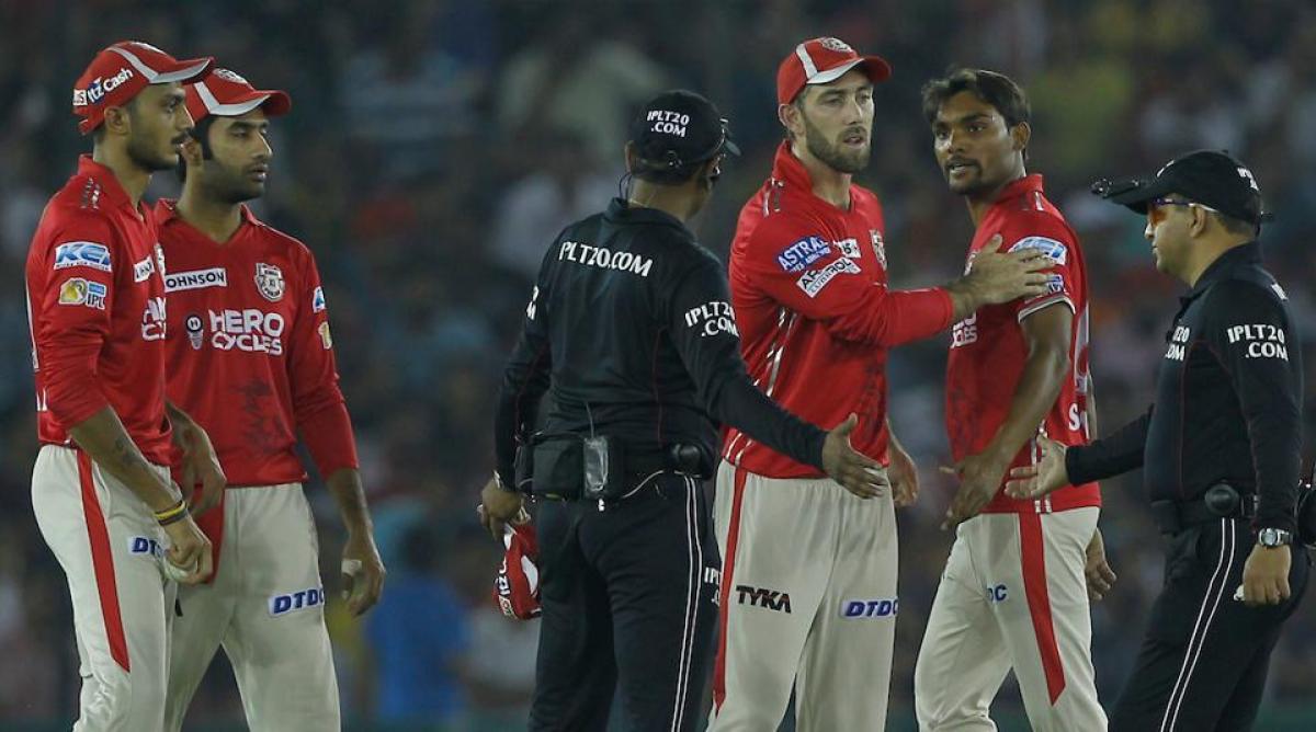 IPL 2017: Kings XI Punjabs Sandeep Sharma fined for showing dissent